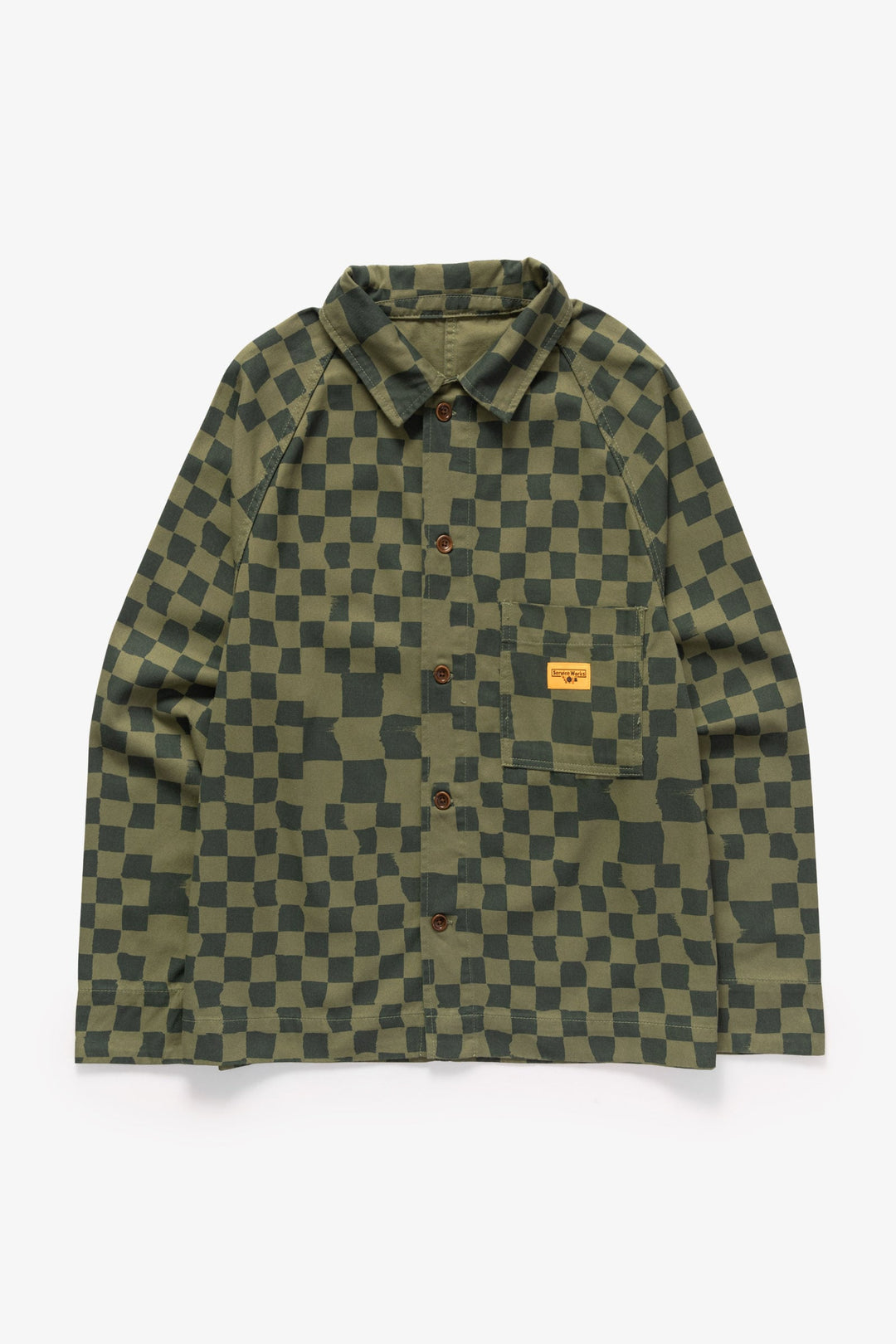 Service Works - FOH Jacket - Olive Checker
