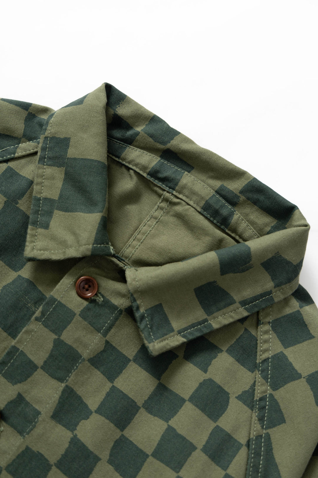 Service Works - FOH Jacket - Olive Checker