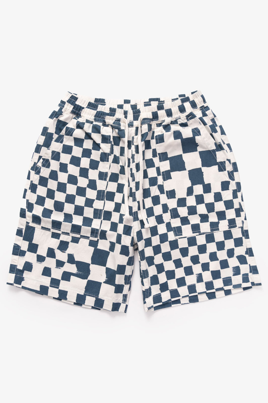 Service Works - Printed Shorts - Teal Checker