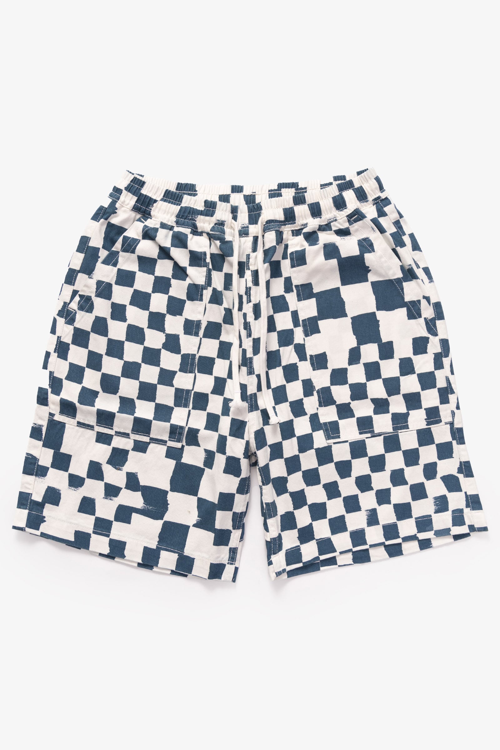 Service Works - Printed Shorts - Teal Checker