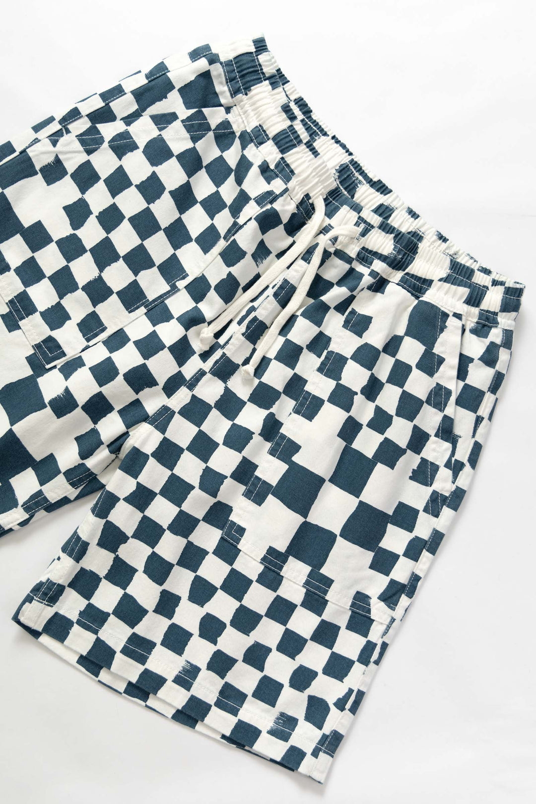 Service Works - Printed Shorts - Teal Checker