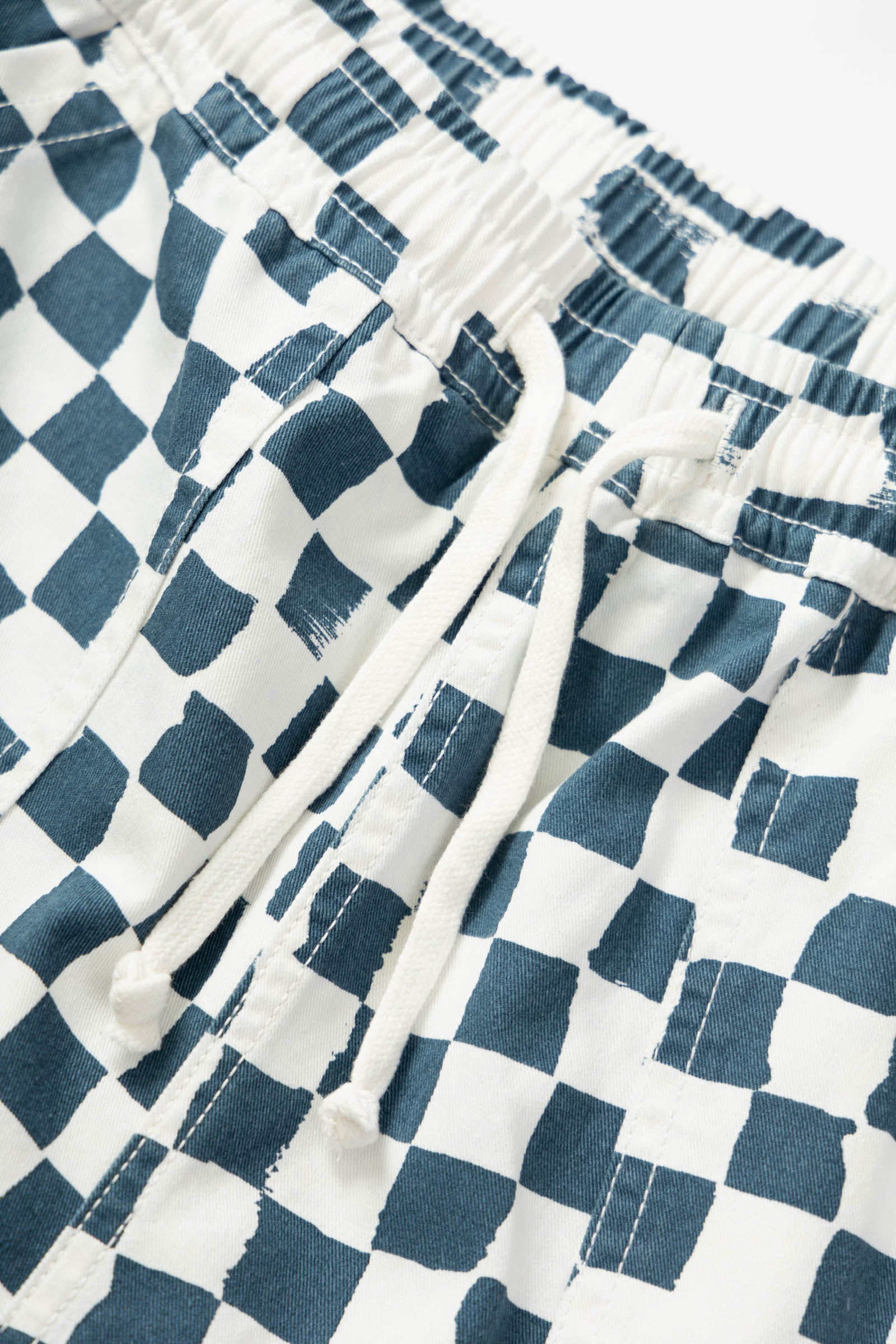 Service Works - Printed Shorts - Teal Checker