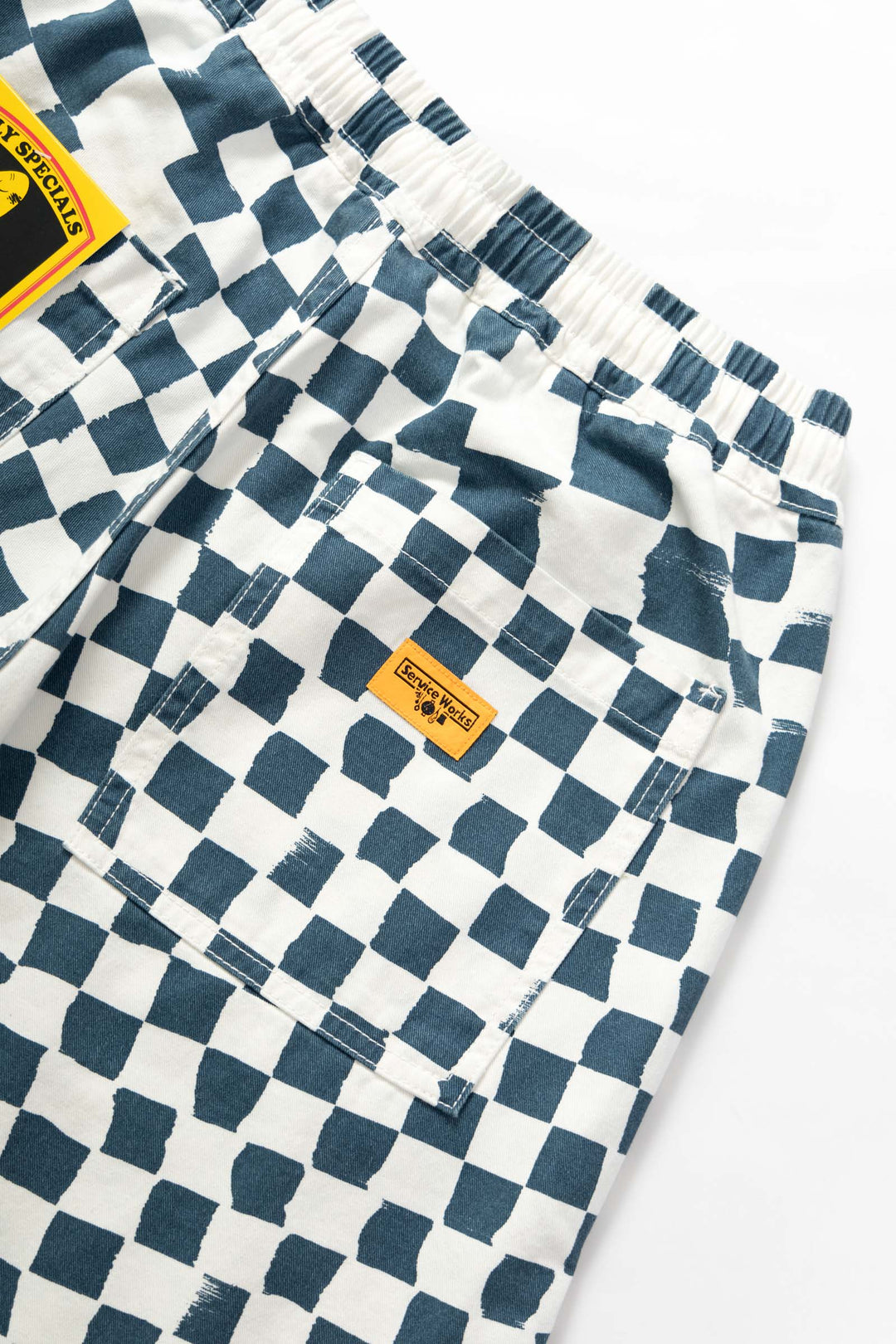 Service Works - Printed Shorts - Teal Checker