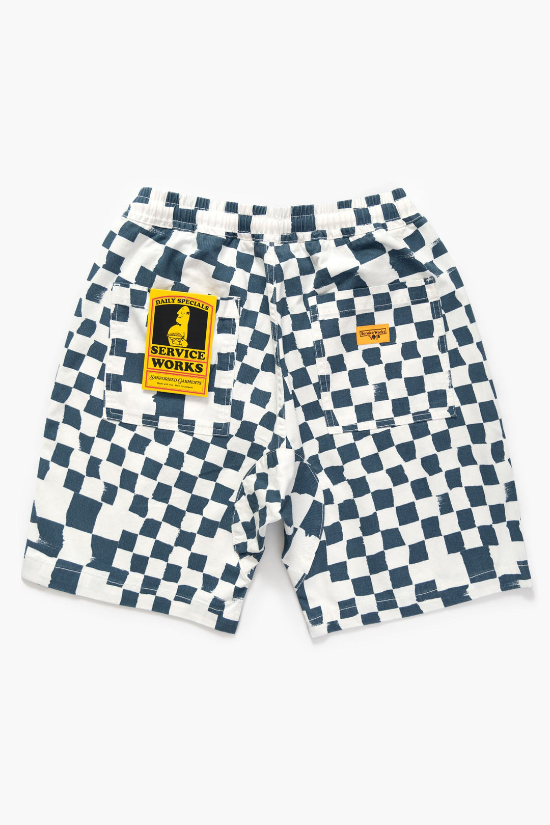 Service Works - Printed Shorts - Teal Checker