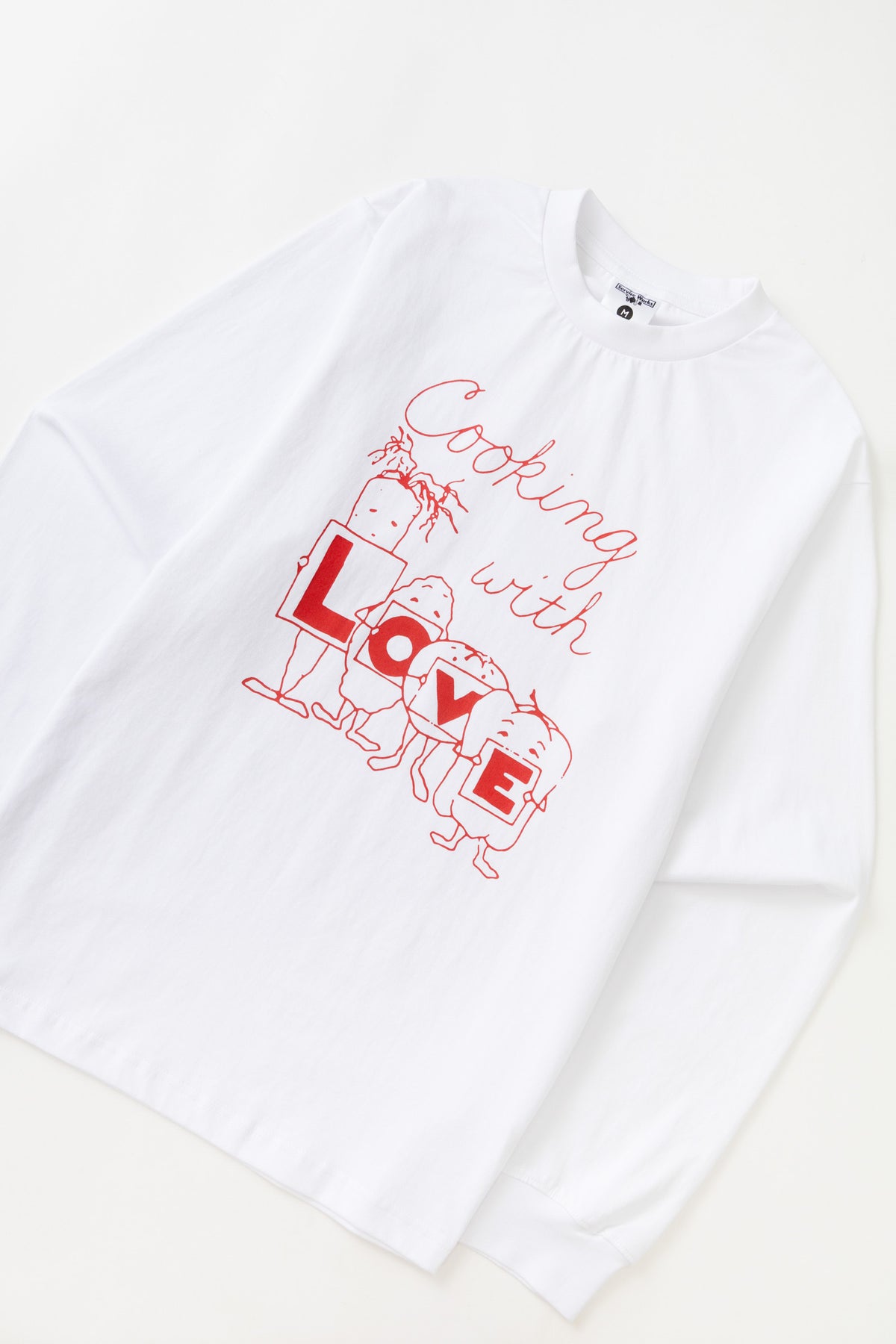 Service Works - LOVE Long Sleeve Tee - White