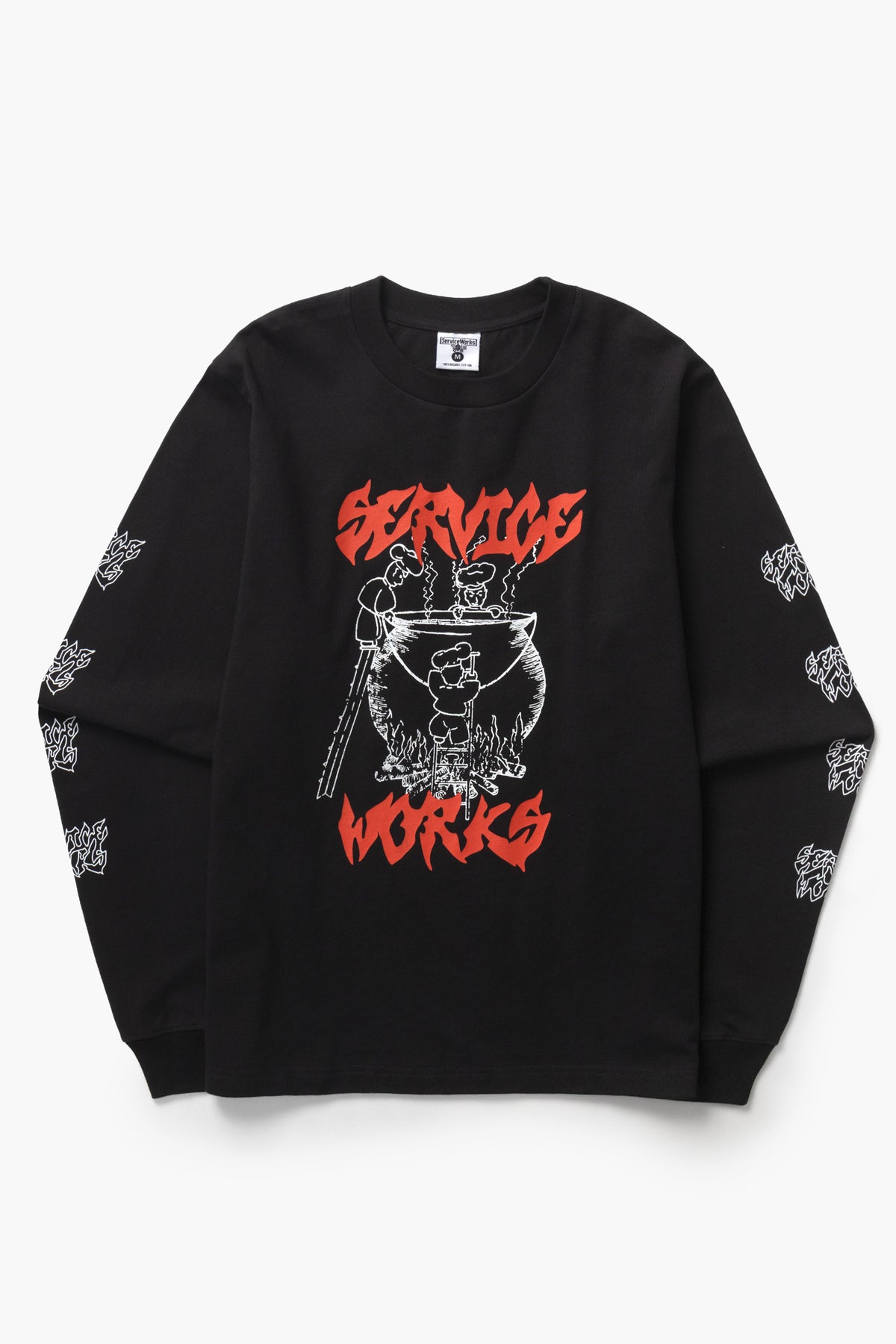 Service Works - Boiling Point L/S Tee - Black