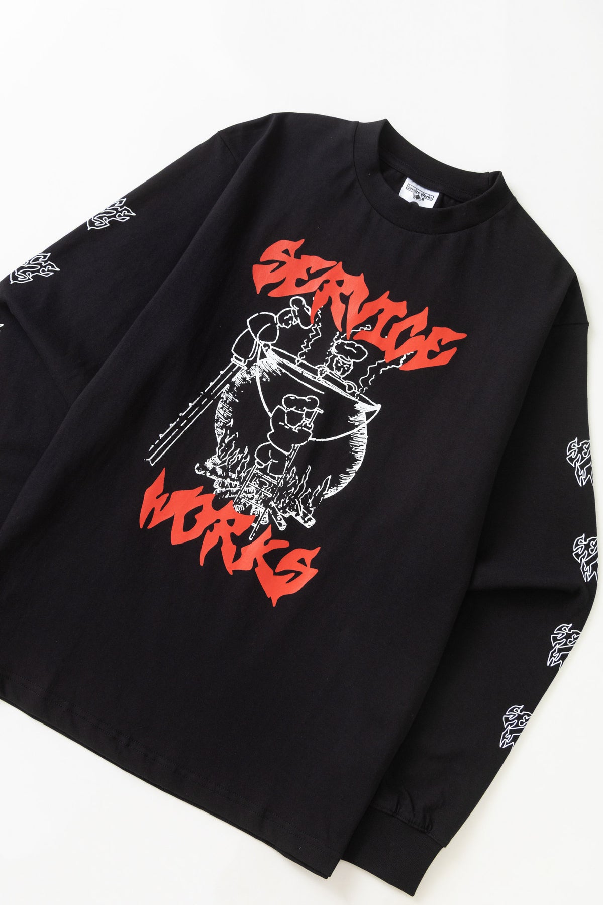 Service Works - Boiling Point L/S Tee - Black