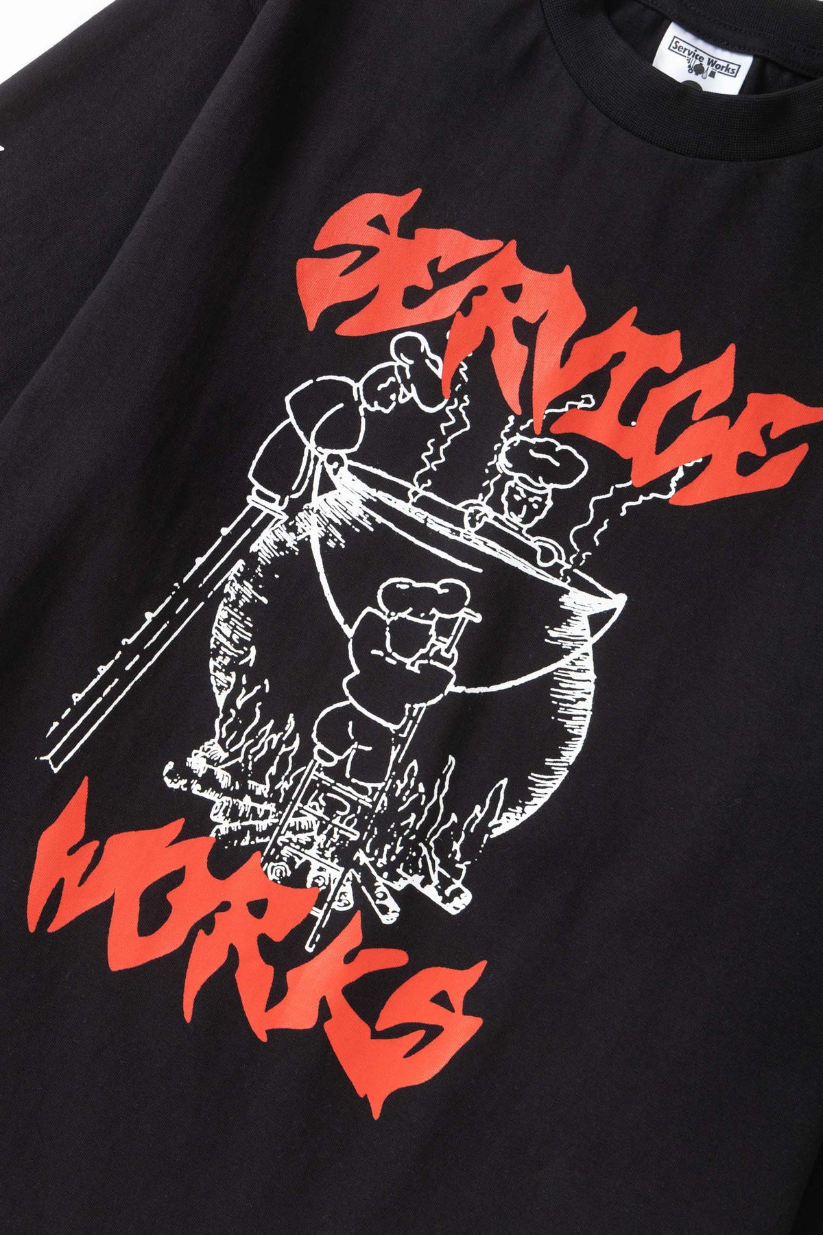 Service Works - Boiling Point L/S Tee - Black