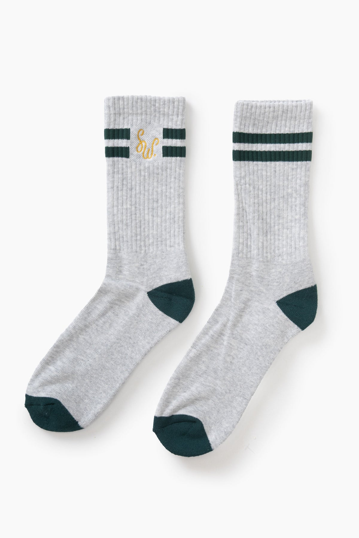 Service Works - Monogram Socks - Heather Grey