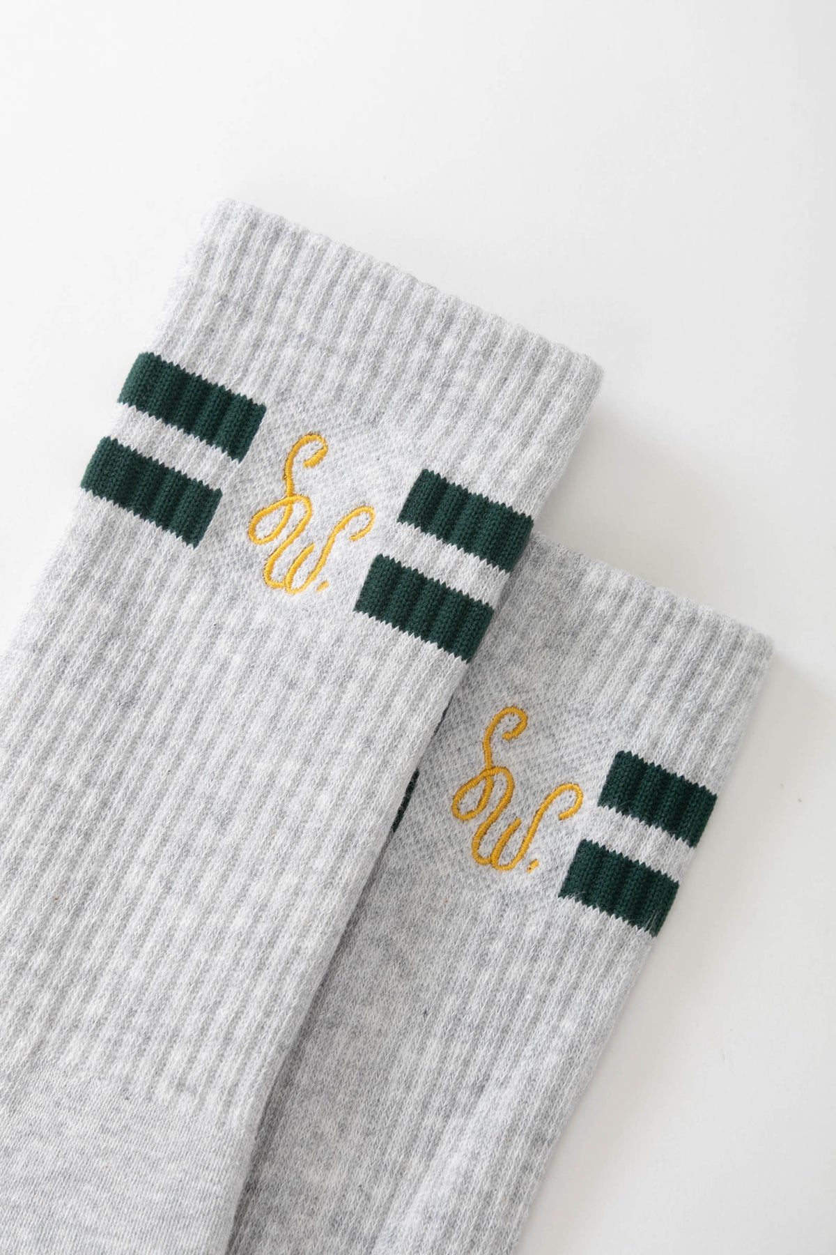 Service Works - Monogram Socks - Heather Grey