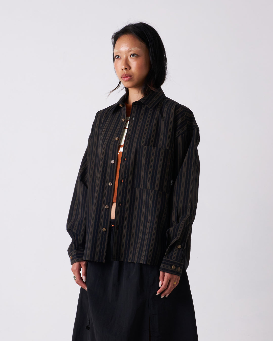 Candice - Raw - Striped Shirt