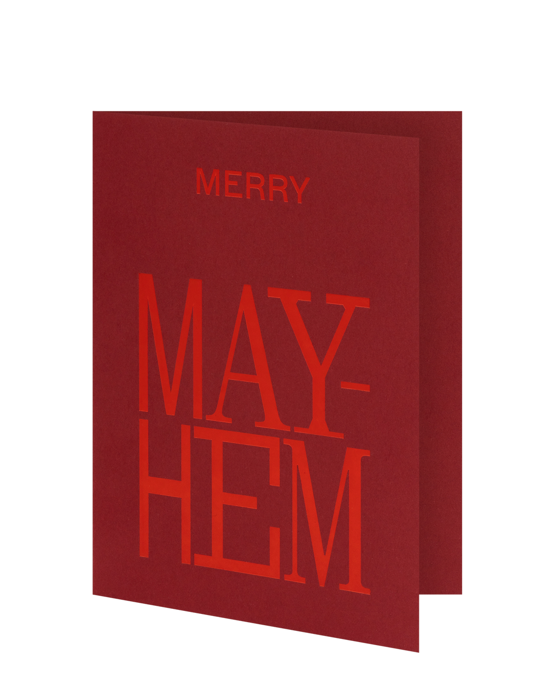 SHORT TALK - MERRY MAYHEM