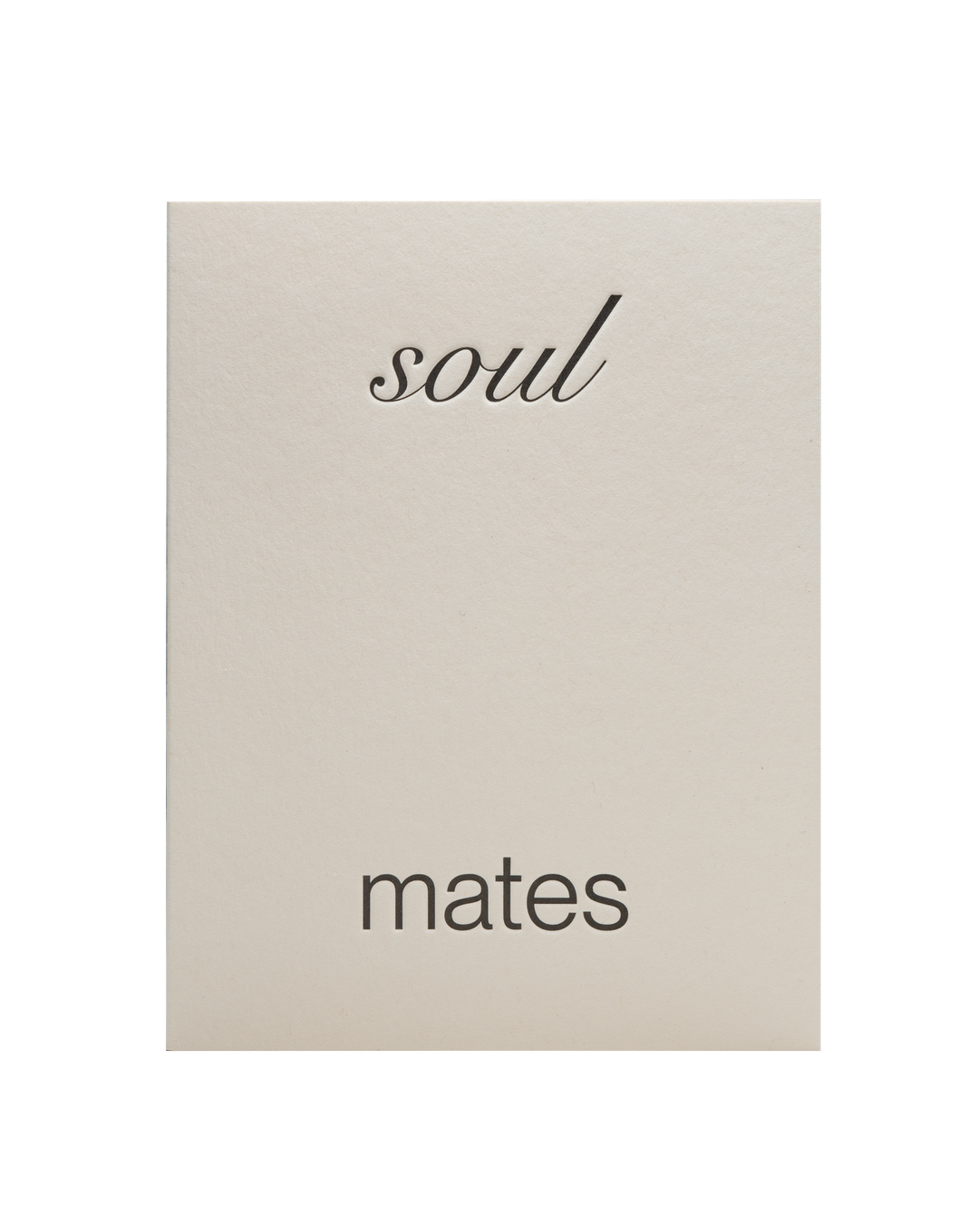 SHORT TALK - SOUL MATES