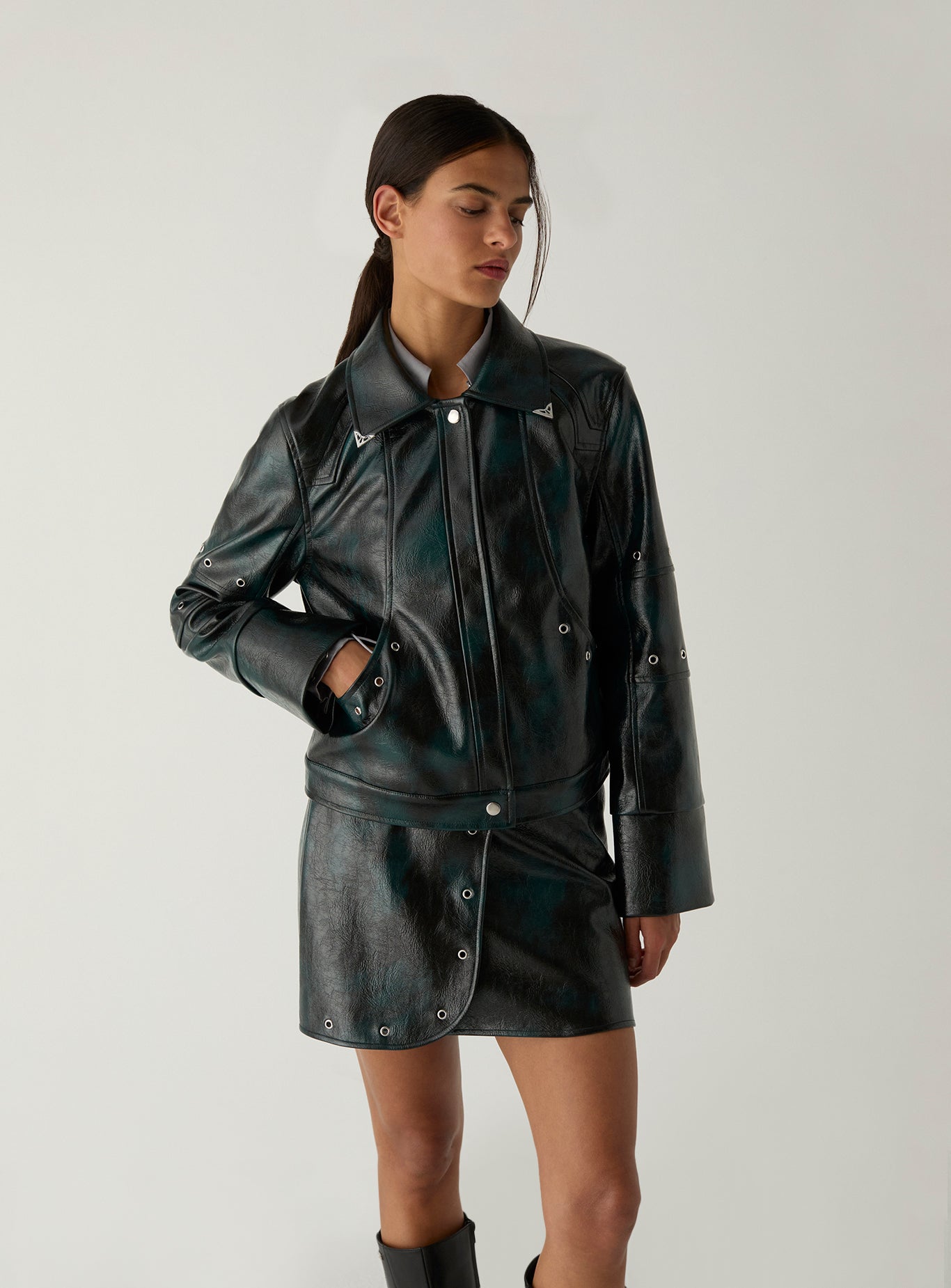 Laagam - Thea - Dark Green Jacket