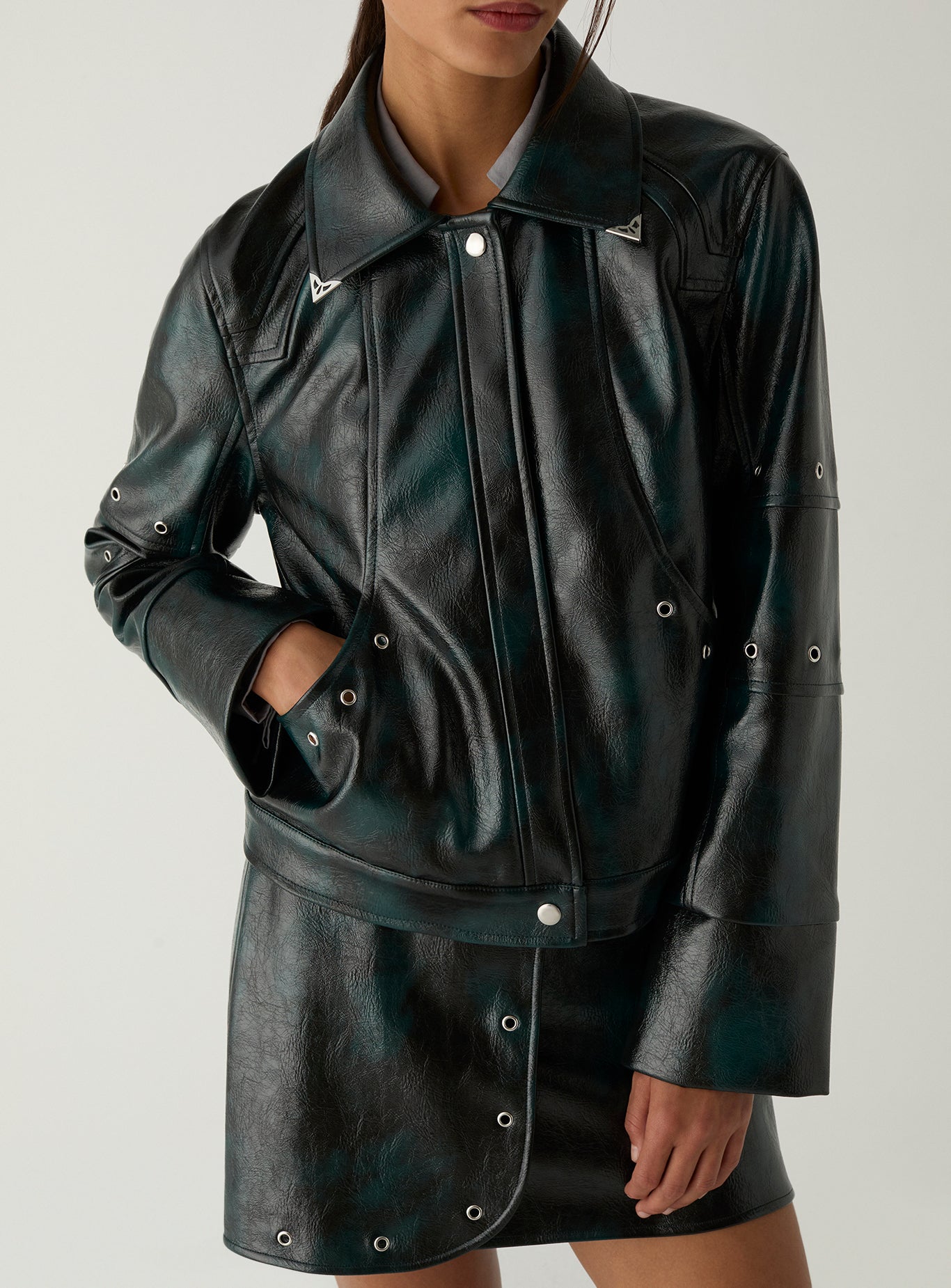Laagam - Thea - Dark Green Jacket