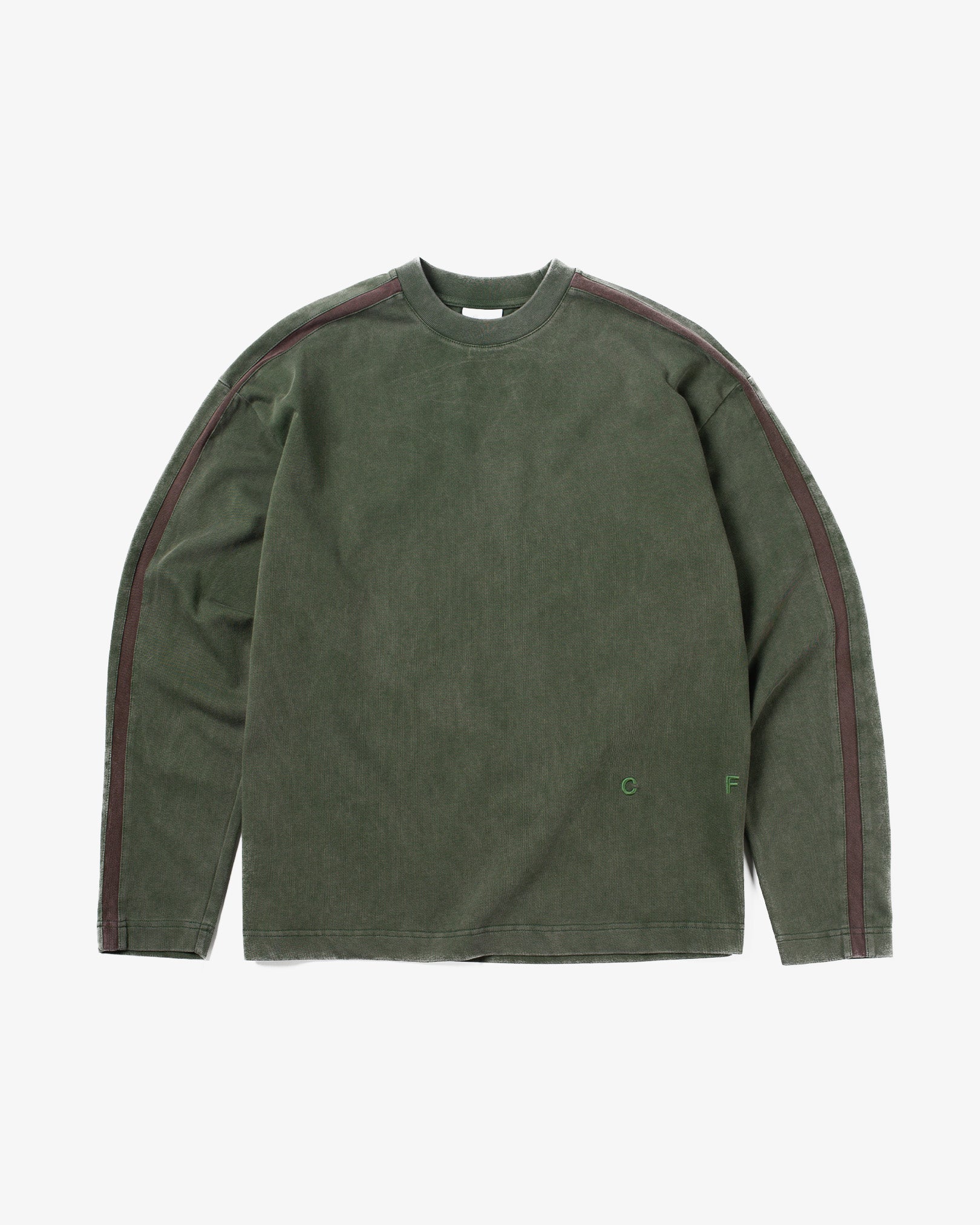 CANDICE - RACER LONG SLEEVE - GREEN