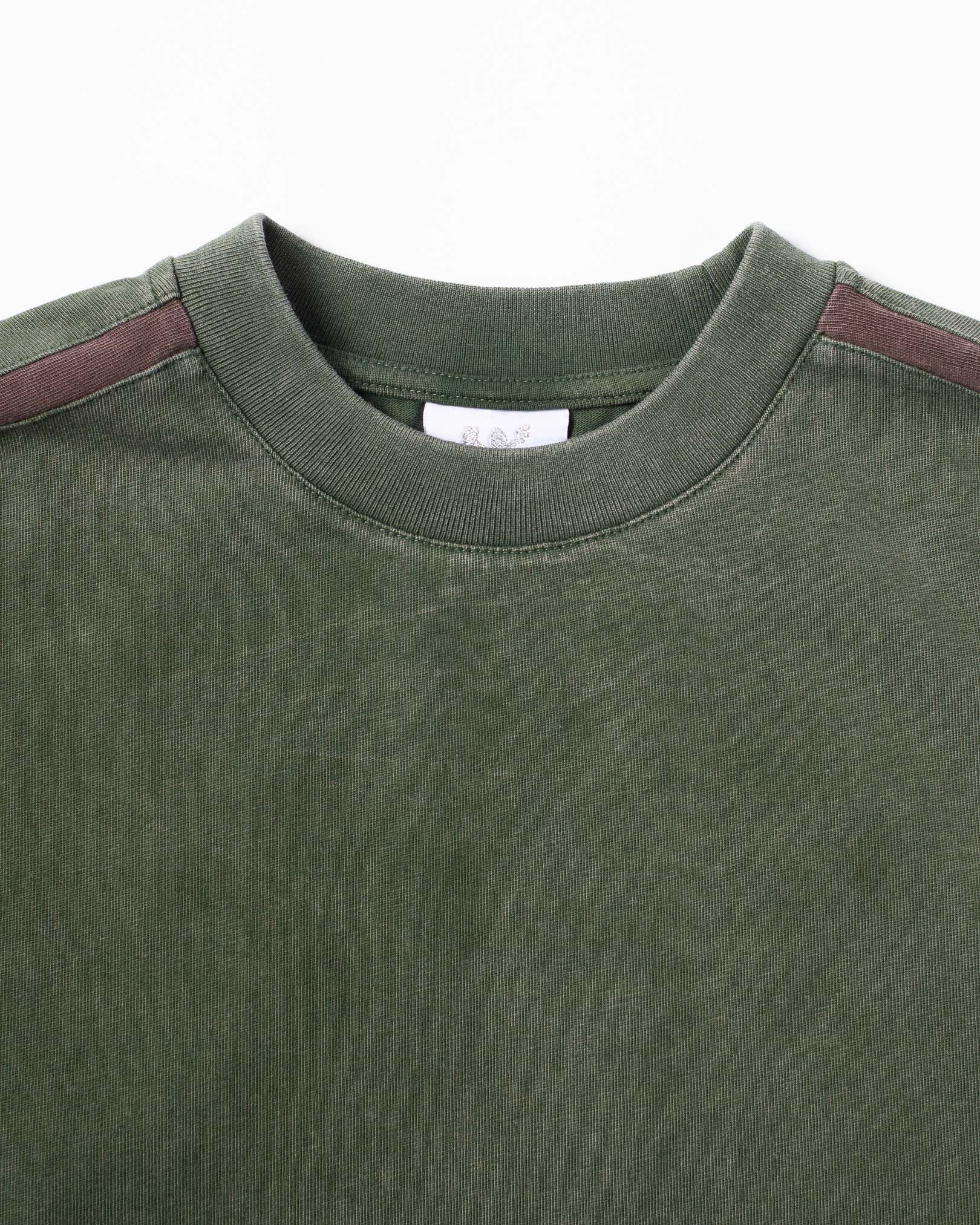 CANDICE - RACER LONG SLEEVE - GREEN