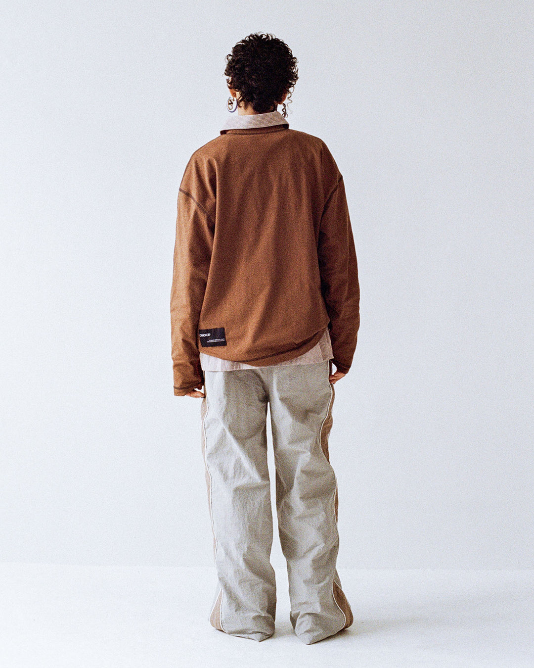 Candice - East L/S Tee - Brown