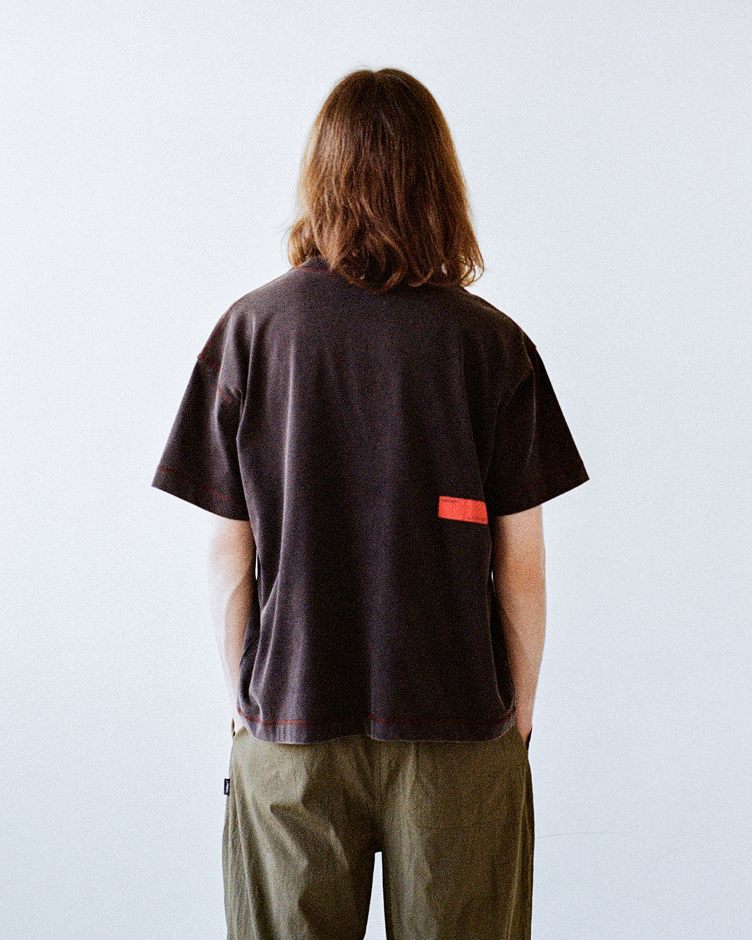 Candice - Index Washed Tee - Charcoal