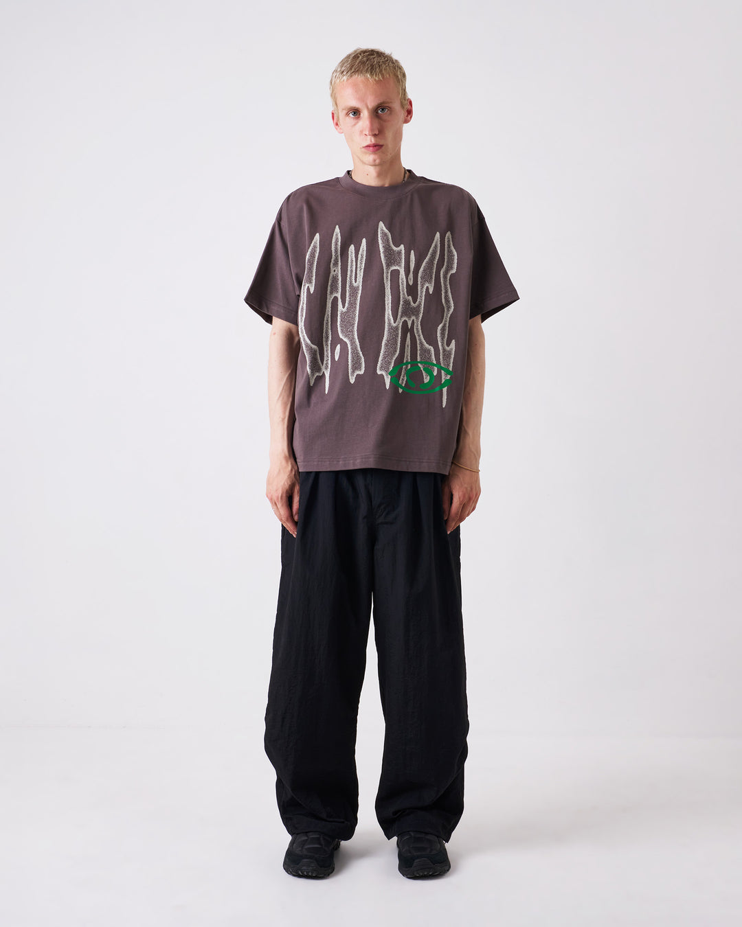 Candice - Razor Tee - Charcoal