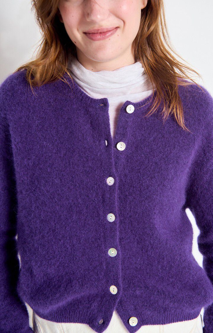 American Vintage - Vitow Cardigan - Aubergine