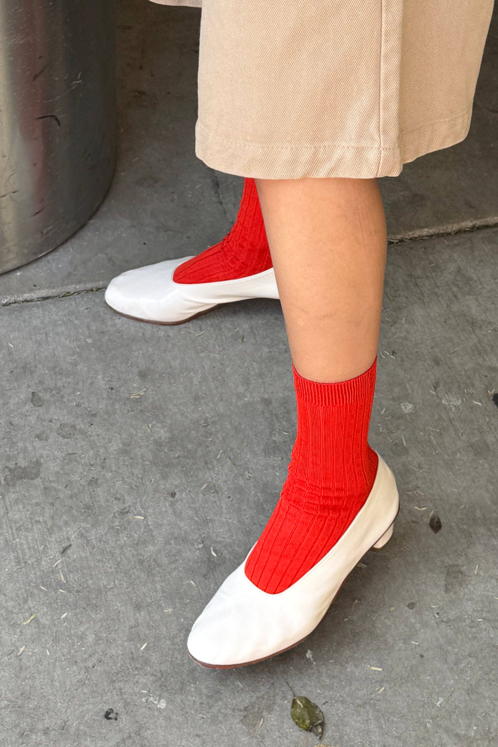 Le Bon Shoppe - Her Socks - Ketchup