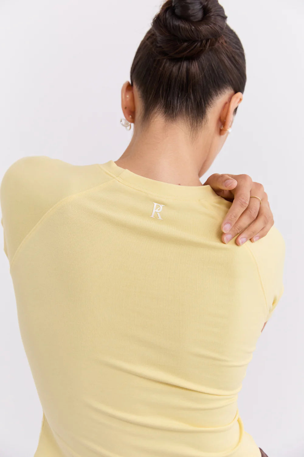 Pinky & Kamal - Cropped Baby T-Shirt - Butter