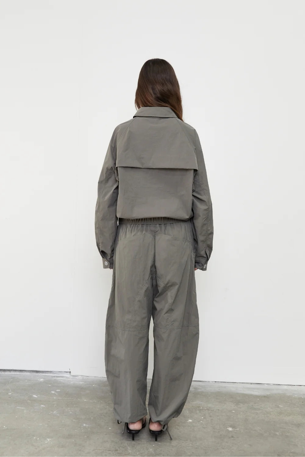 Pinky & Kamal - Barrel Utility Pant - Ash