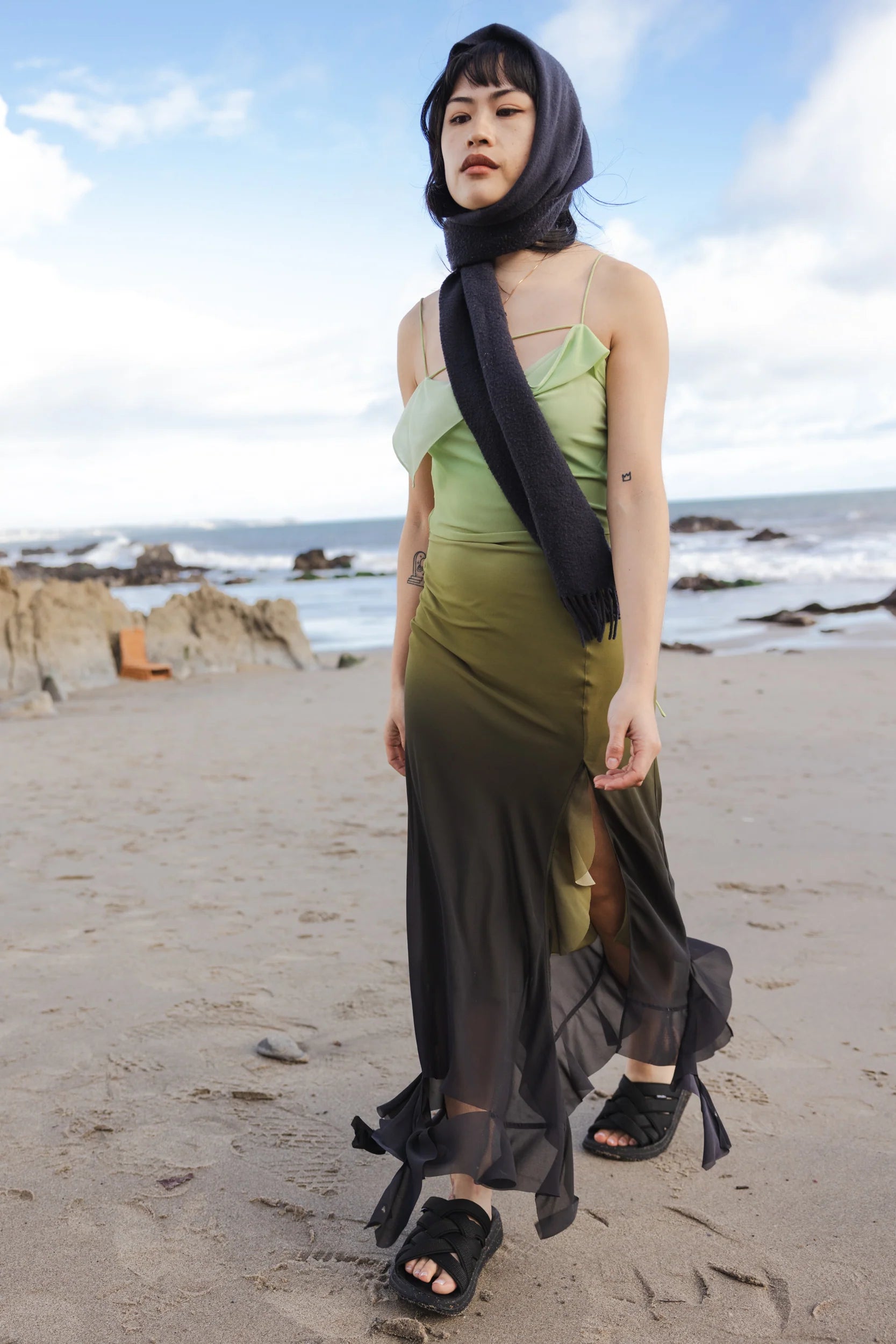 Malibu Sandals - Zuma LX Recycled Polyester/Spandex Black