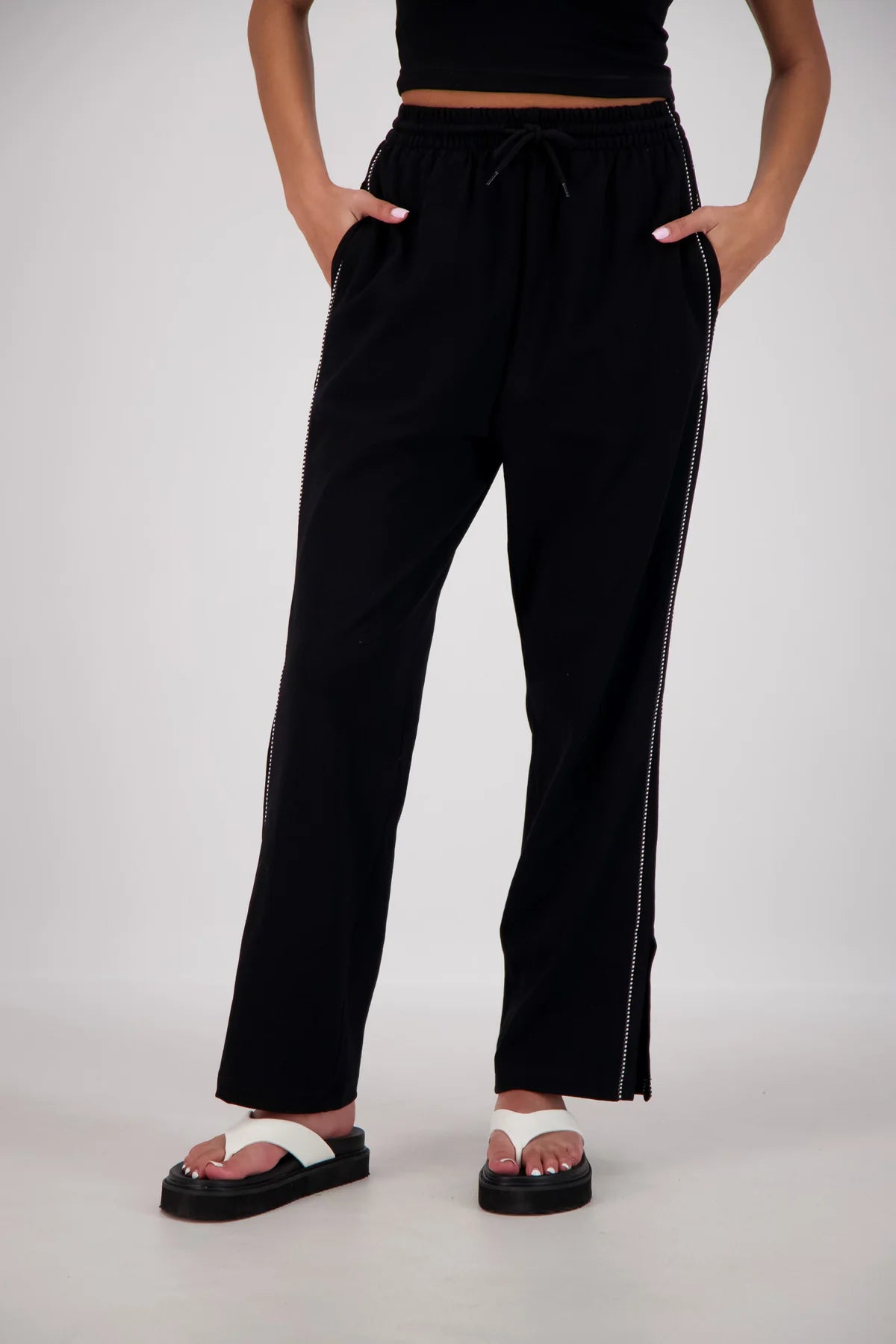 Jasmine Alexa  - Manarola Trackpant - Black