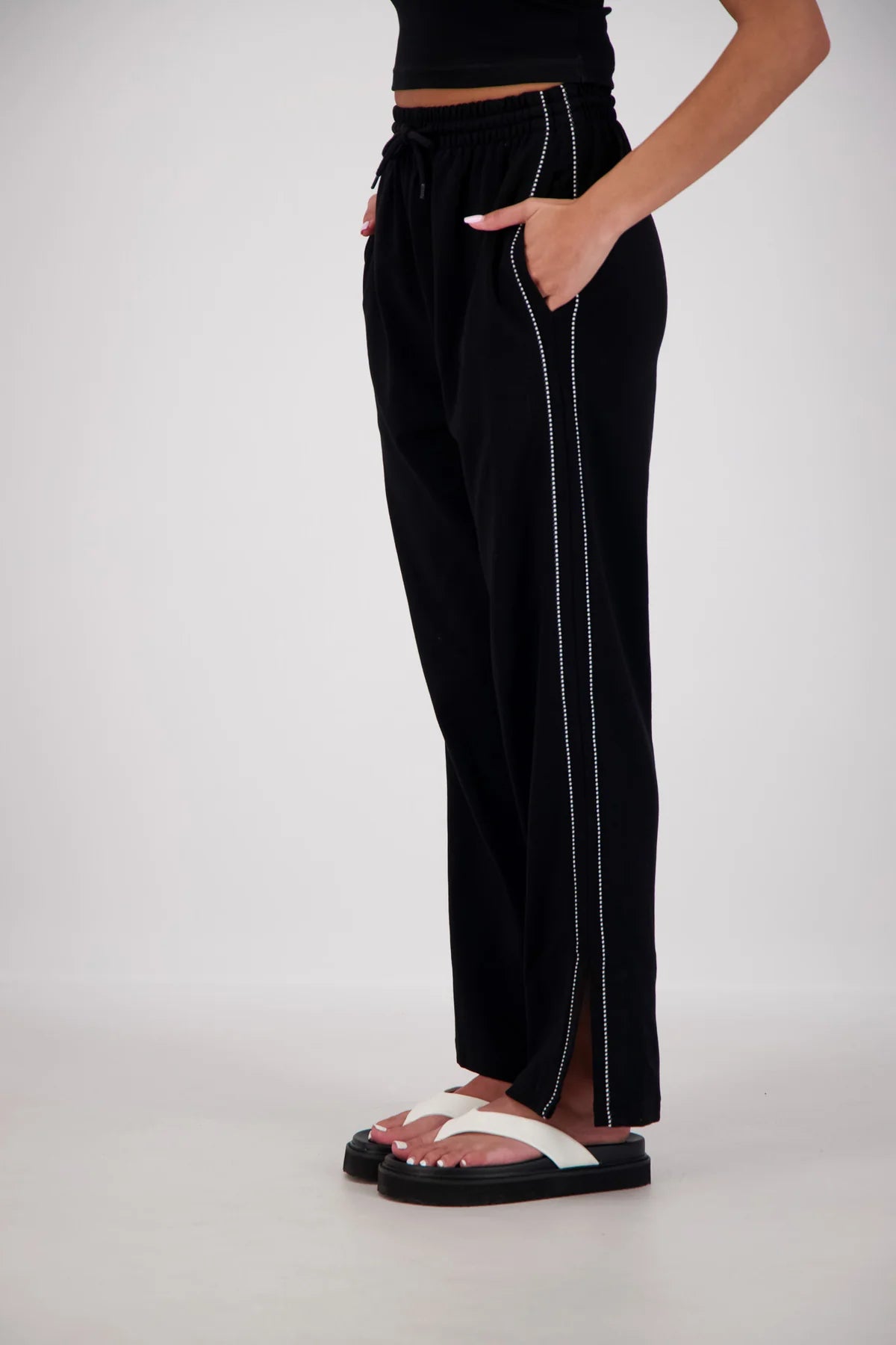 Jasmine Alexa  - Manarola Trackpant - Black