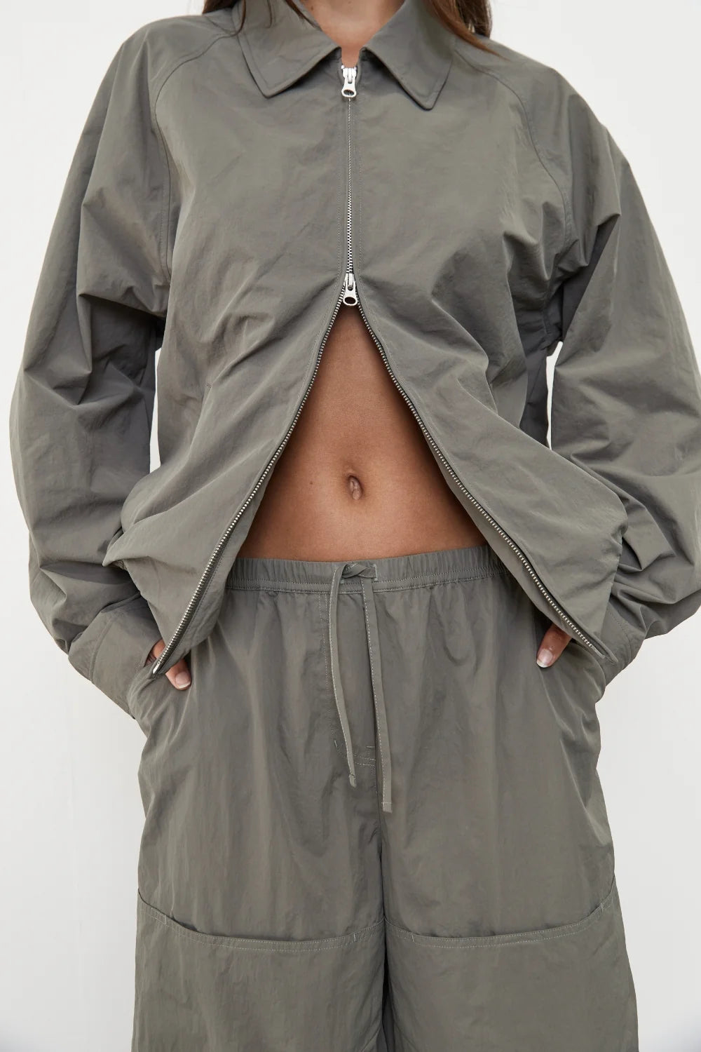 Pinky & Kamal - Bomber Jacket - Ash