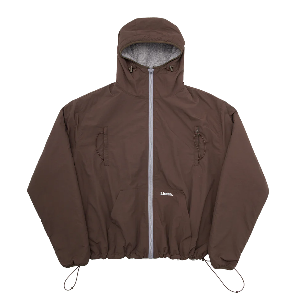 Listen - Reversible Arctic Jacket - Brown