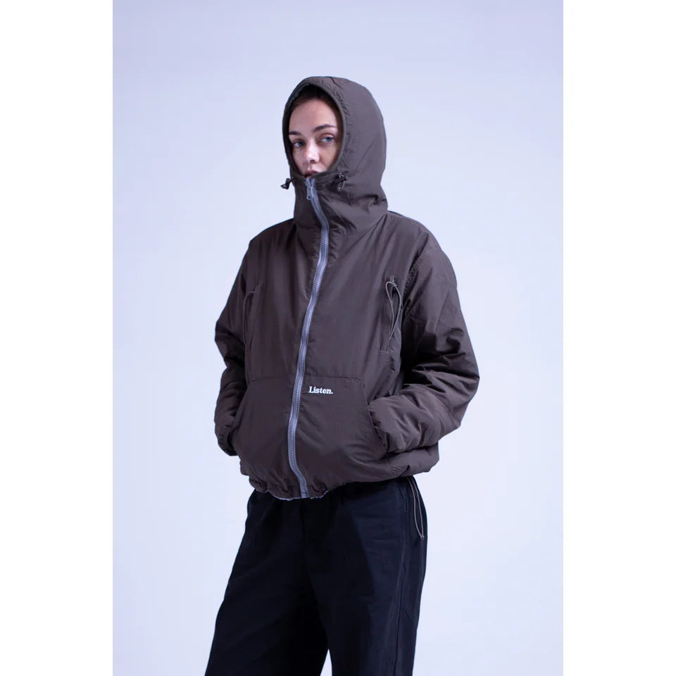 Listen - Reversible Arctic Jacket - Brown