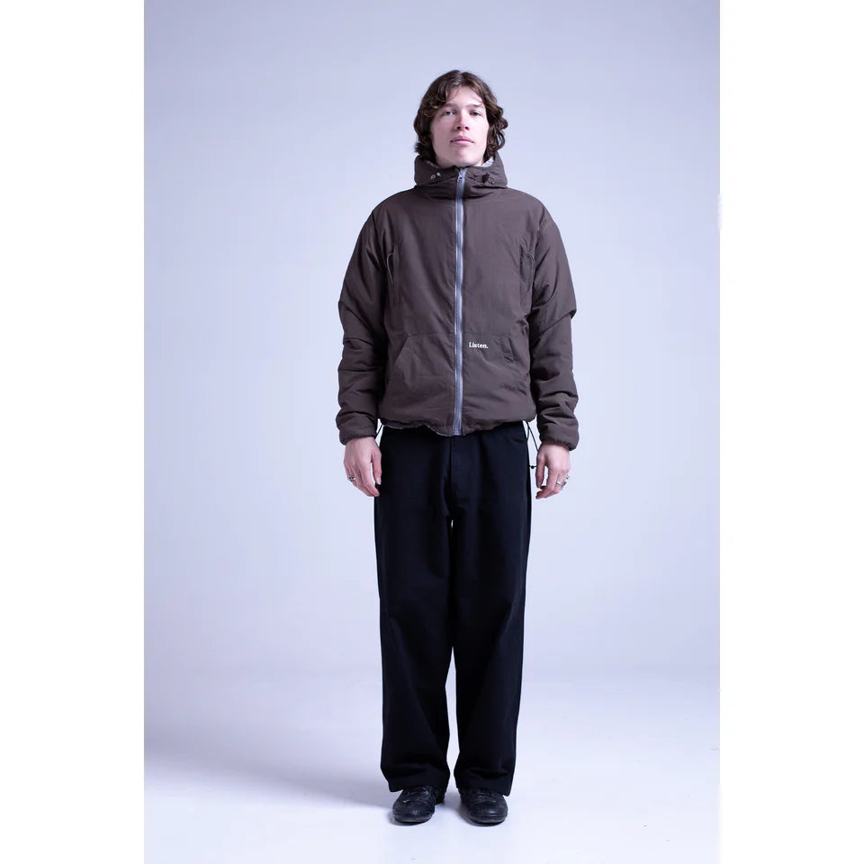 Listen - Reversible Arctic Jacket - Brown