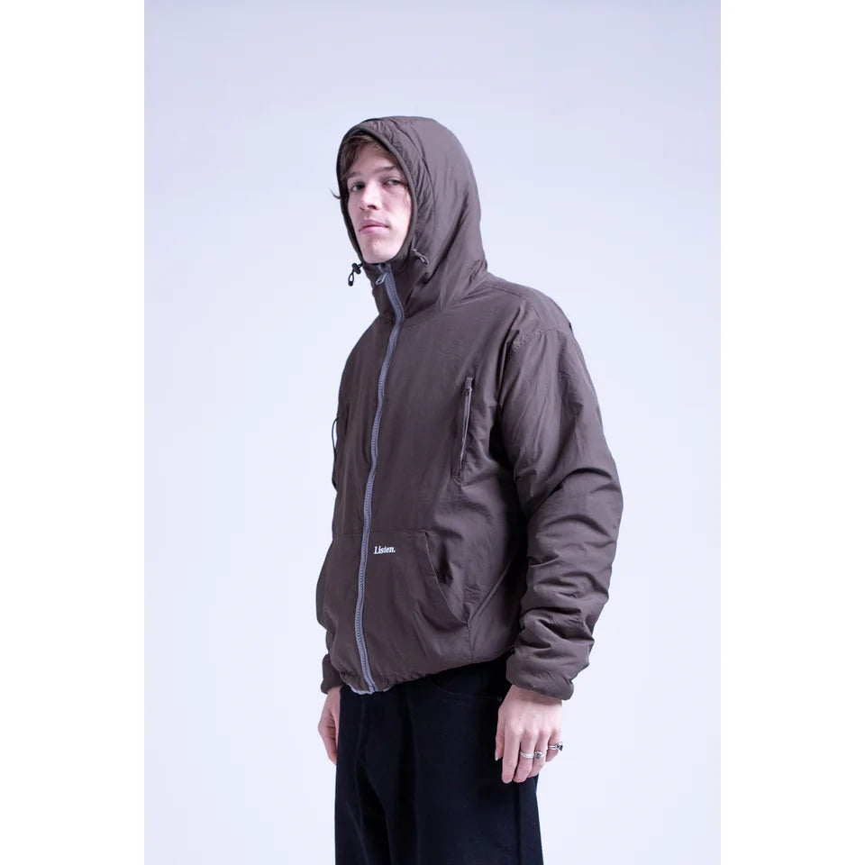 Listen - Reversible Arctic Jacket - Brown