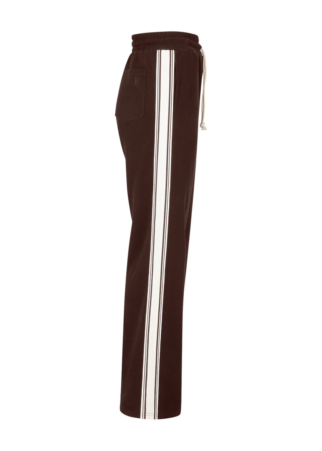Pinky & Kamal - Side Stripe Trackpant - Chocolate Brown