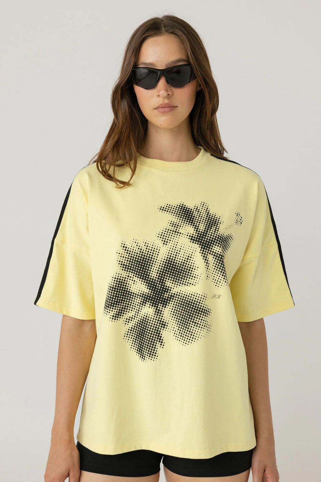 Pinky & Kamal - Hibiscus Tee - Butter