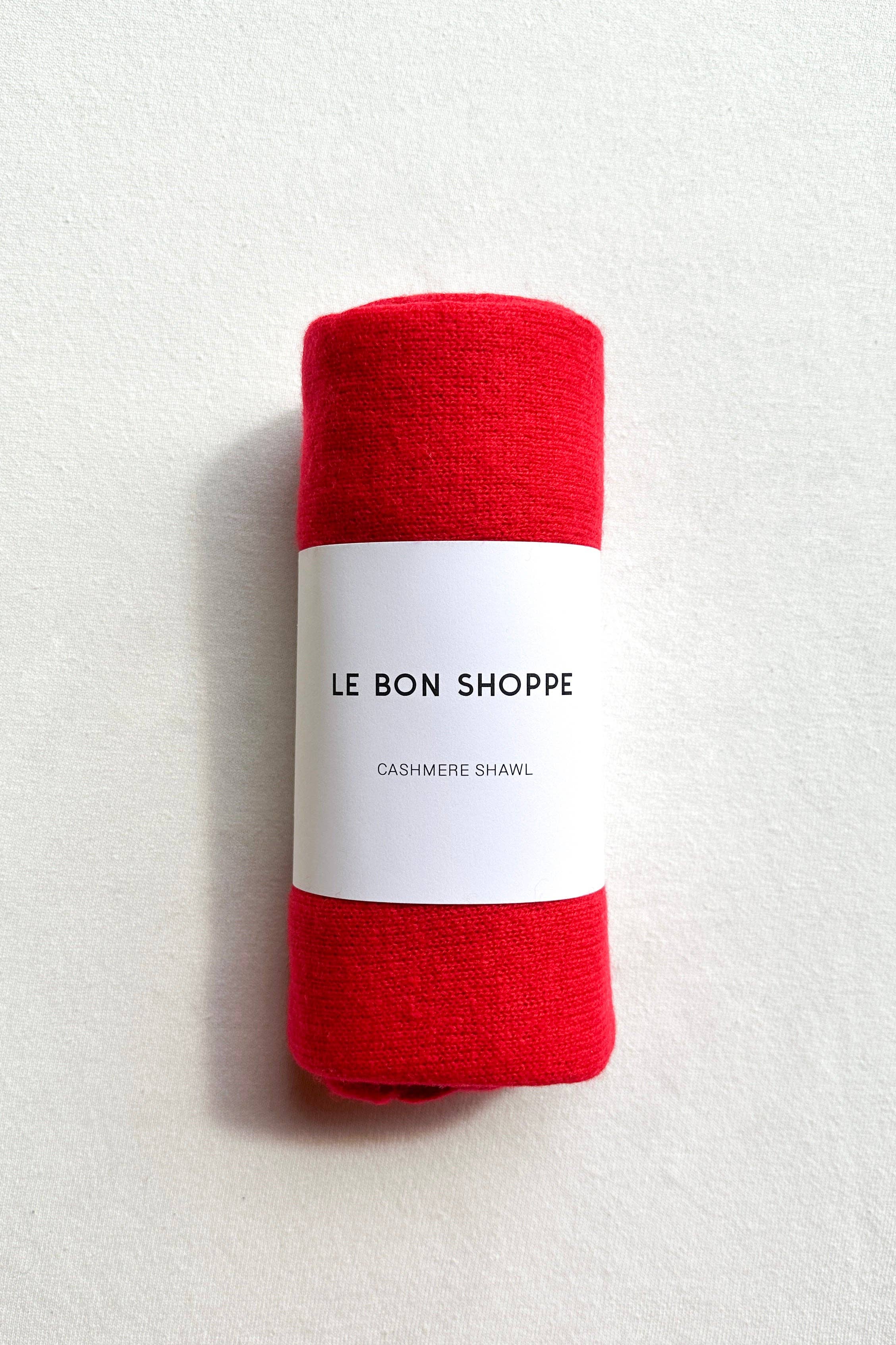 Le Bon Shoppe - Cashmere Shawl - Red