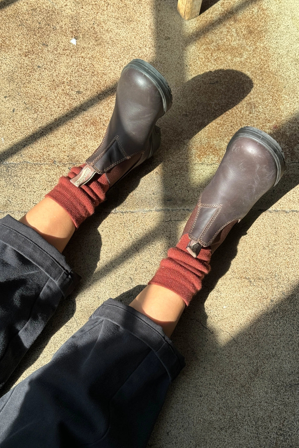 LE BON SHOPPE - CAMPER SOCKS - BRICK