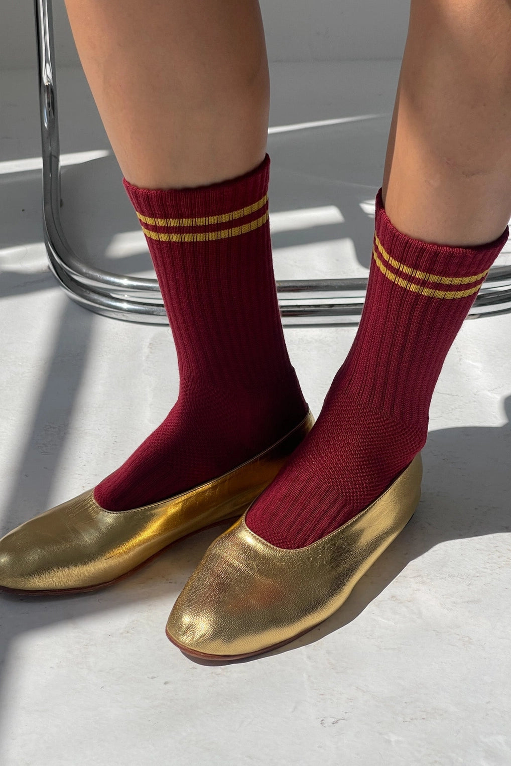 Le Bon Shoppe - Boyfriend Socks - Cardinal