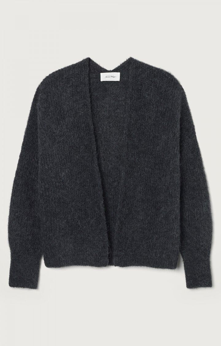 American Vintage - Alpaca / Wool Cardigan - Charcoal
