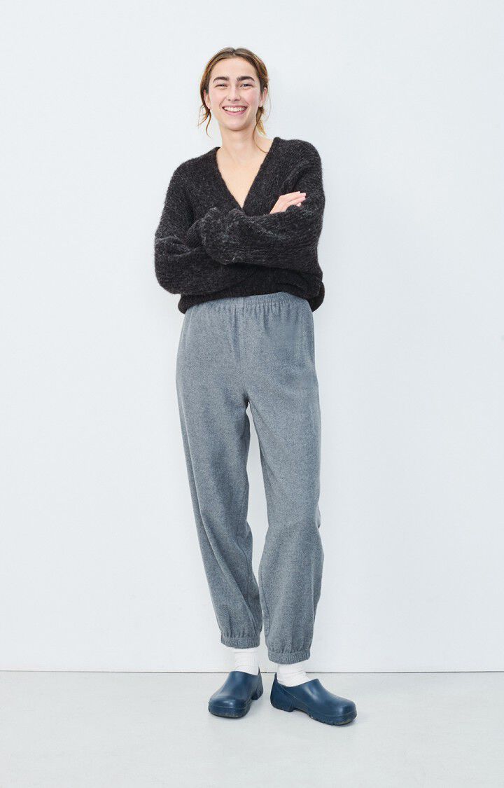 American Vintage - Alpaca / Wool Cardigan - Charcoal