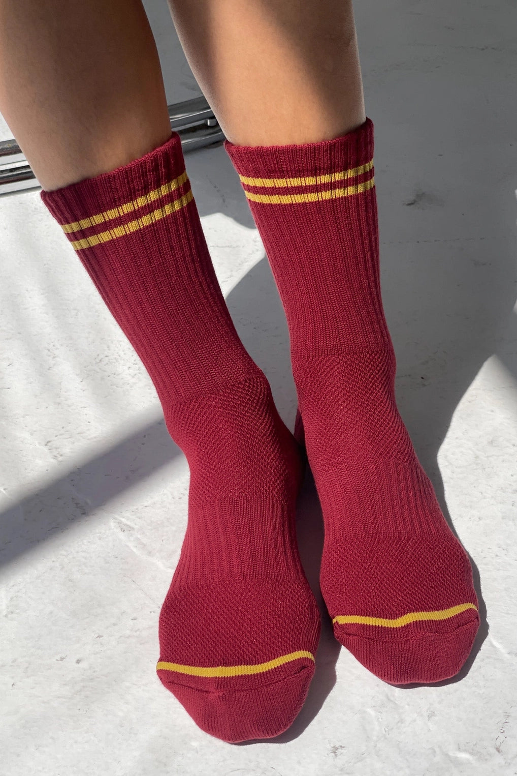 Le Bon Shoppe - Boyfriend Socks - Cardinal