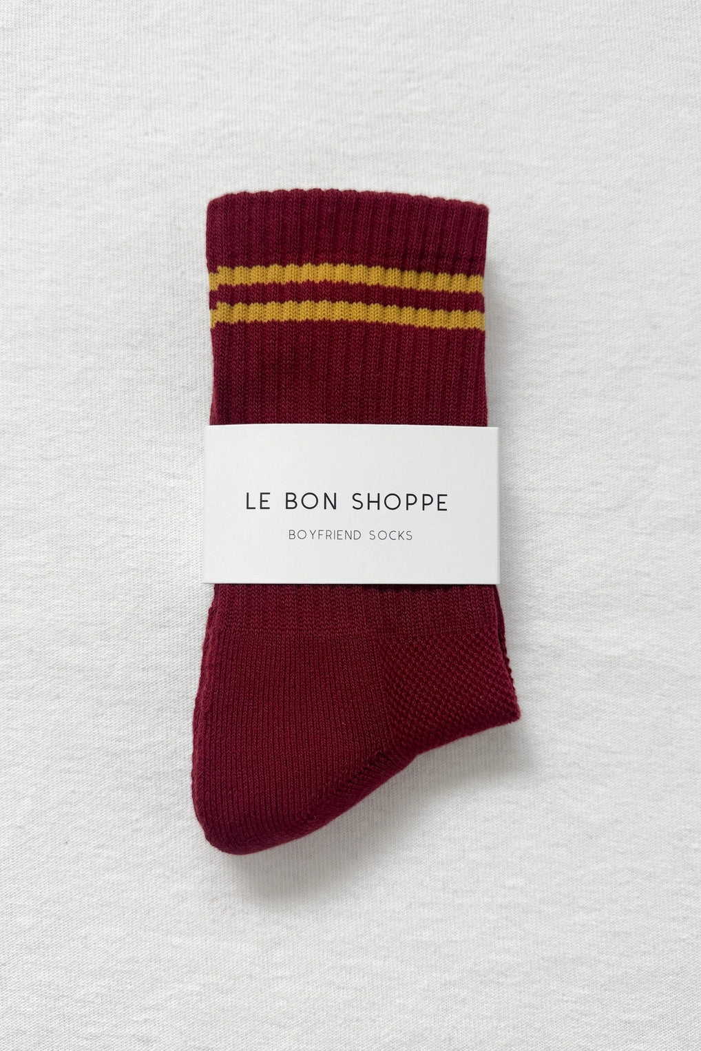 Le Bon Shoppe - Boyfriend Socks - Cardinal
