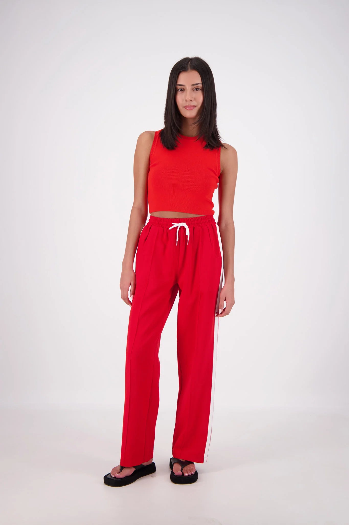 JASMINE ALEXA - CASSIS TROUSER - RED