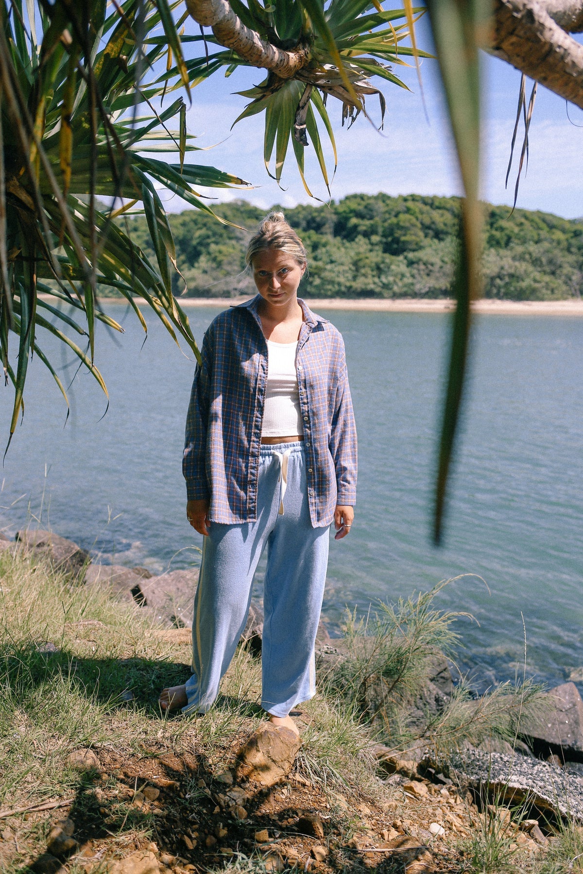 Atmosea - Apres Surf Pant - Cloud Blue