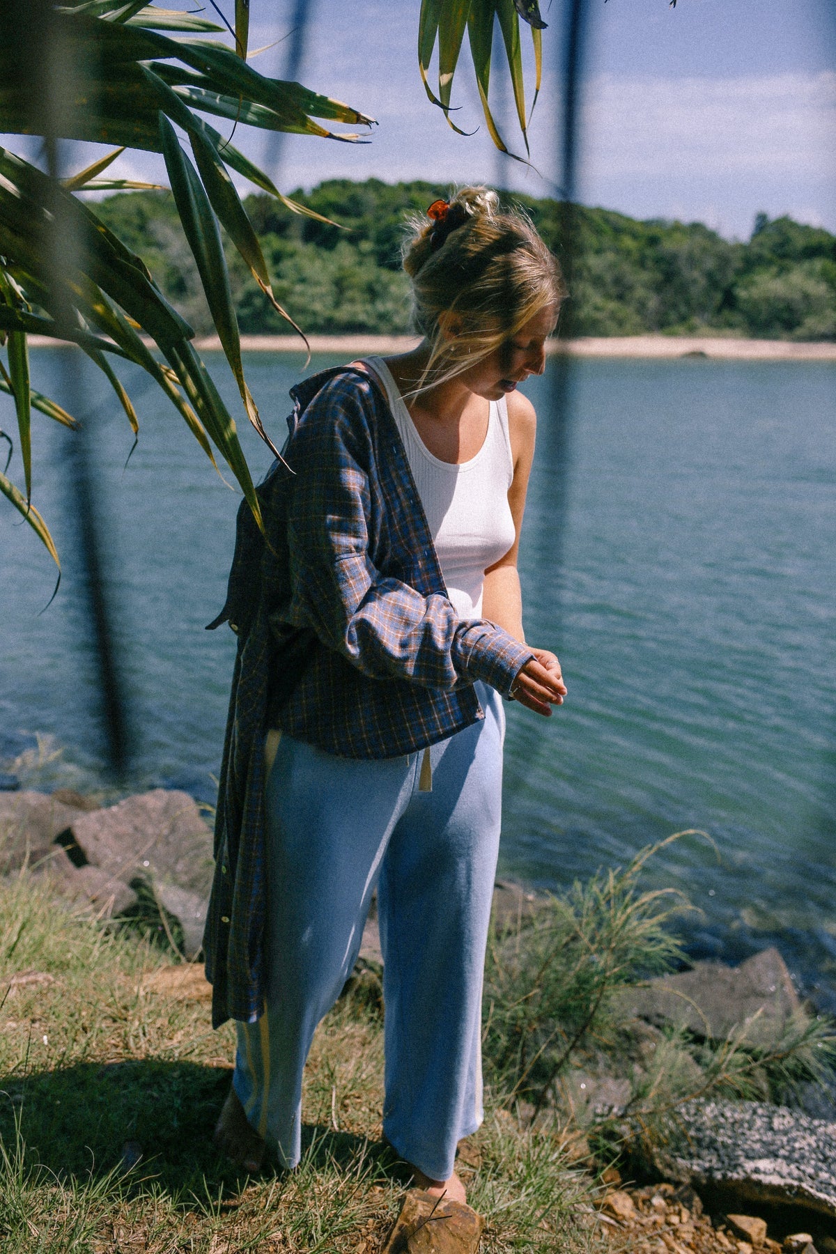 Atmosea - Apres Surf Pant - Cloud Blue