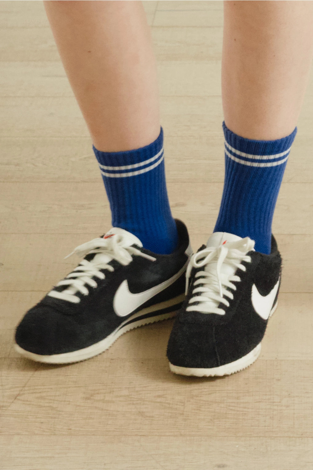 LE BON SHOPPE - COBALT - BOYFRIEND SOCKS