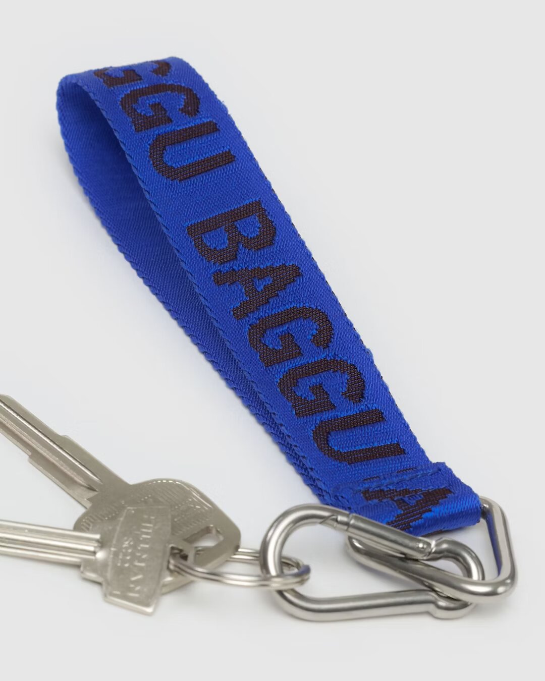 Baggu - Logo Keychain - Cobalt